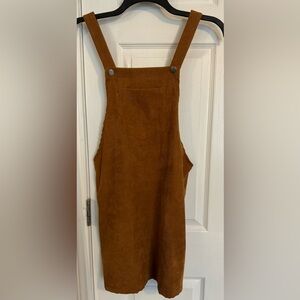 SHEIN Women's Corduroy Brown Dress Size Medium